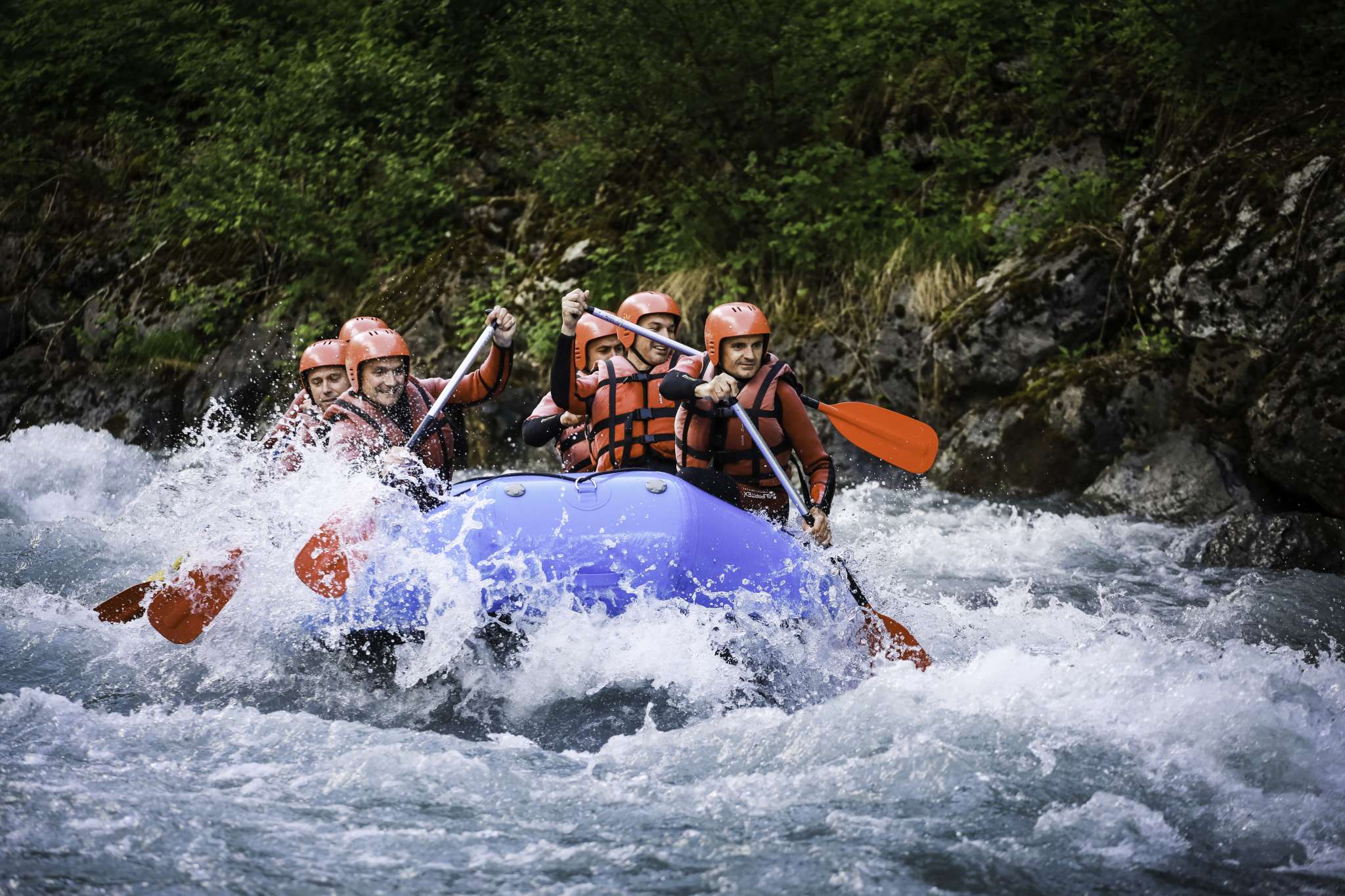 Descente en raft