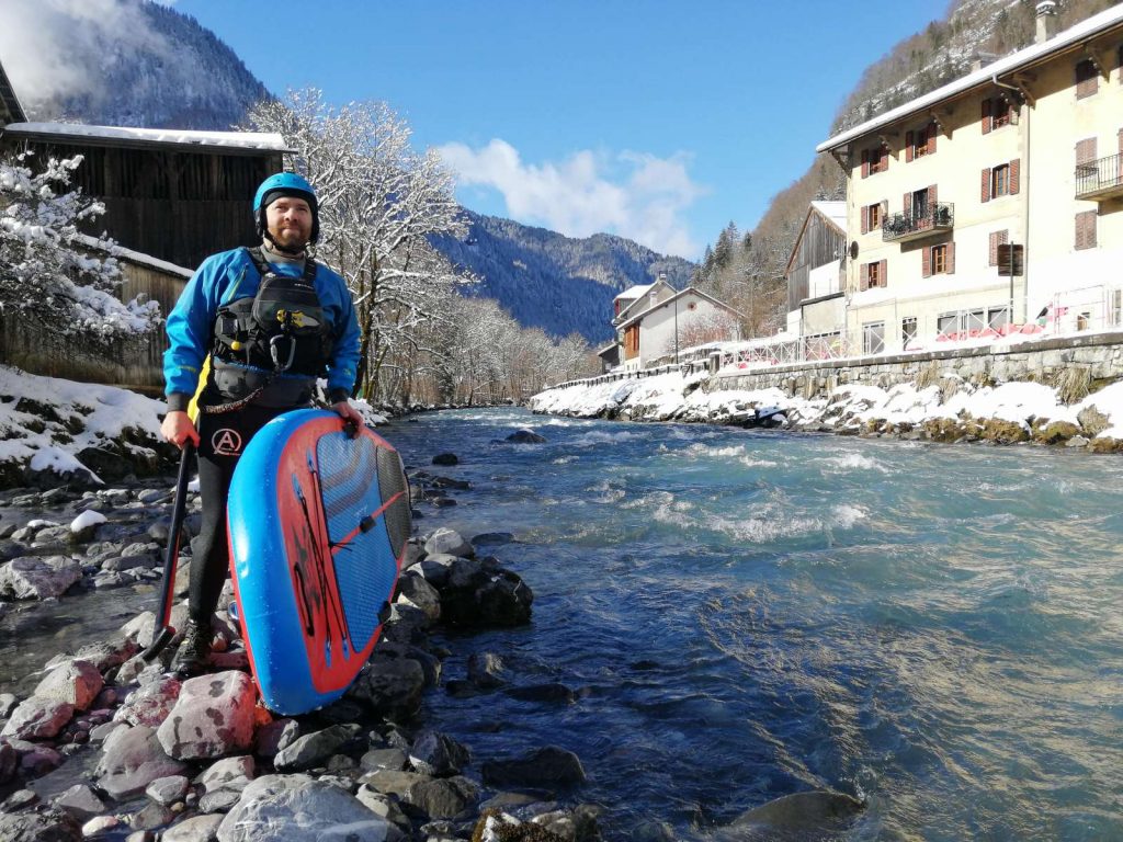 rafting hiver
